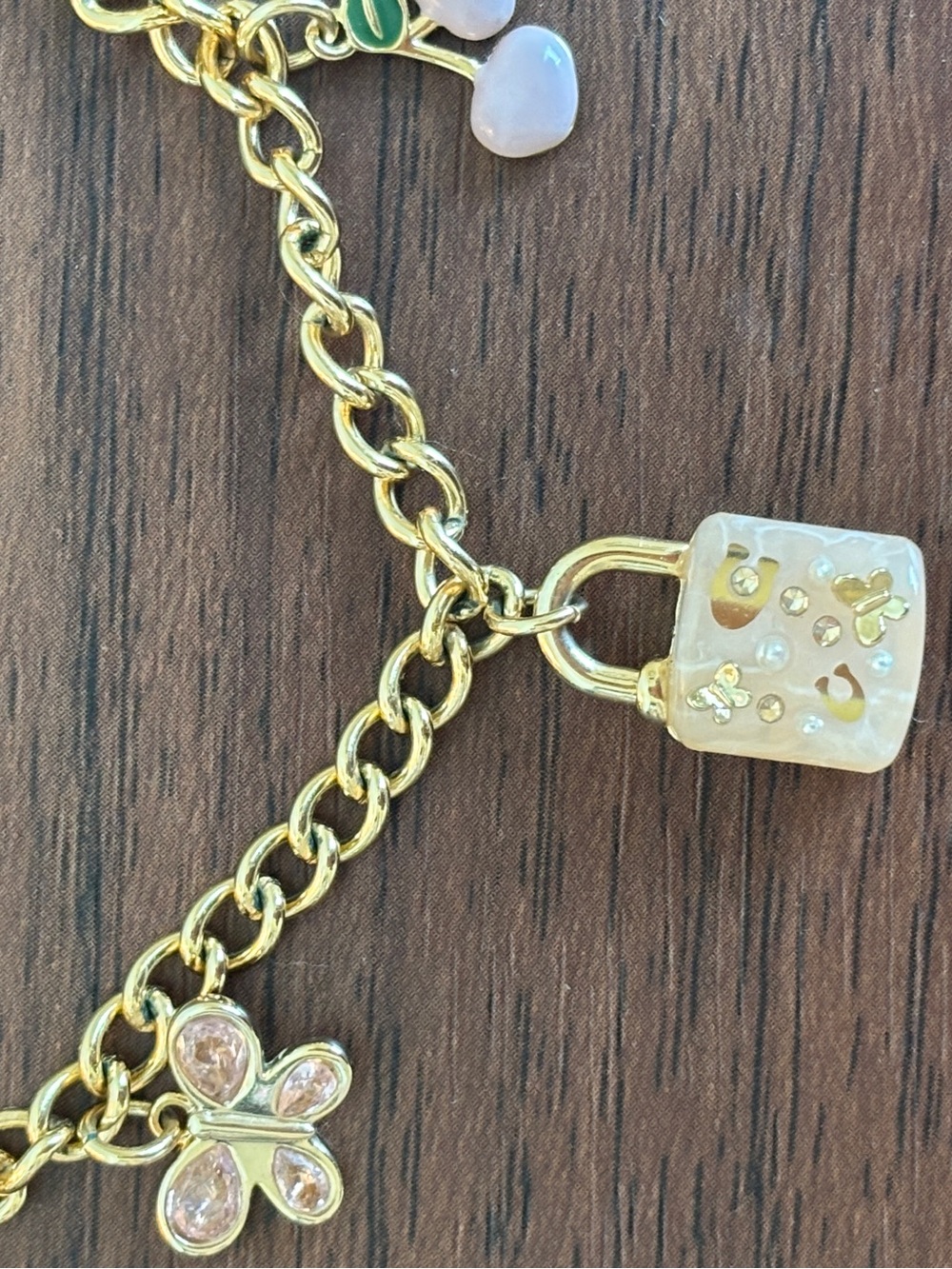 Coach Gold Charm Necklace - Picture 7 of 7